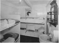 Lovcen ship second class cabin