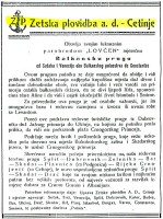 Zetska Plovidba advertising