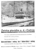 advertising Zetska Plovidba