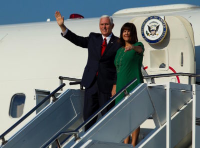 Michael Pence and Karen Pence in Montenegro