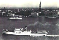 Lovcen ship in Venice